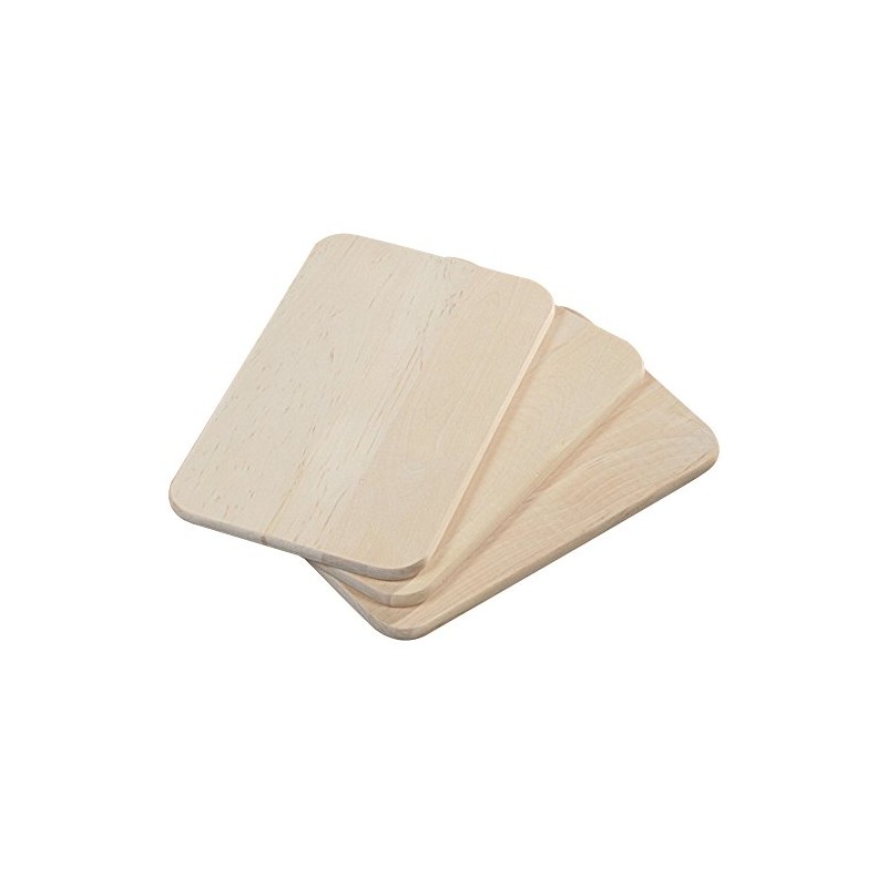 Kesper Breakfast board made of birch wood, pack of 3,