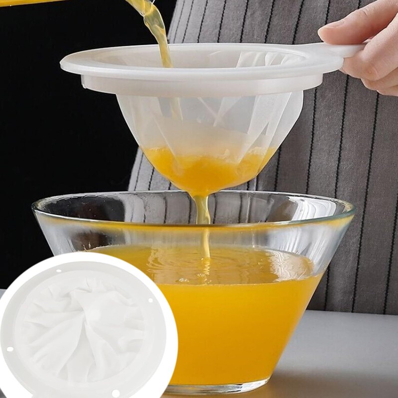 Forlush Pack of 4 Ultra Fine Funnel Filter, Strainer Filter,