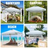 Acepic Clear Canopy Sidewalls for 10x10 Pop Up Tent, Transparent