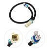 2Pcs 24in O2 Sensor Header Extension Wire Harness Replacement for