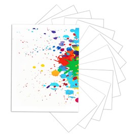 FYHJTRT 30 Sheets White Cardstock Paper - 8.5"x11" 92lb/250GSM Ultra Thick Acid-Free Paper for Scrapbooking, Invitations, Business Cards & DIY Crafts