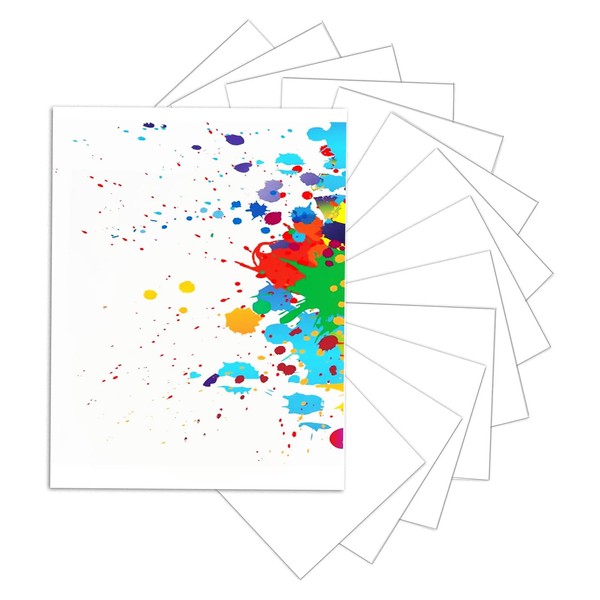 FYHJTRT 30 Sheets White Cardstock Paper - 8.5"x11" 92lb/250GSM Ultra