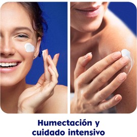 NIVEA Creme (100ml), crema humectante de larga duración para el cuerpo, el rostro y las manos con Vitamina E