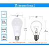 GODUORA 4 Pack 3 Way Light Bulbs 50 100 150W,