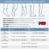 +MD 15-20mmHg Women's Footless Compression Pantyhose Tights Medical Graduated Support