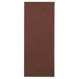 kwb Sanding Strips, 115 x 280 mm, Made of Corundum, 60/80/120/180 Grit, High-Quality Bonding, Robust Paper Backing, Universally Applicable, Coarse and Medium Fine Sanding of Wood and Metal
