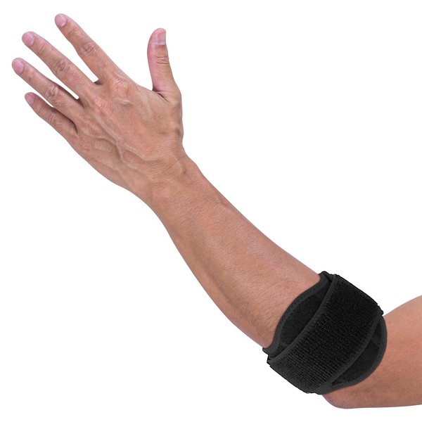Tennis Elbow Brace For Men & Women | Golfers Elbow Tendonitis Arm Band | Forearm Pain Relief Compression Strap | Ulnar Nerve Support | Lateral Epicondylitis Sleeve Arm Brace & Wrap | Fits Most
