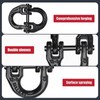 1/2" Safety Chain Connector Link,2 Pack G80 Hammerlock Coupling Connector
