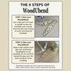 WoodUBend Pack of Two Trims TR37.1 100x0.7cm Heat Bendable &