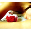 TradeWind Feng Shui Good Luck Apple, Interior Decor, Crystal Figurine,
