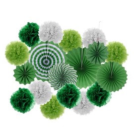 Beatifufu Paper Fan Flowers Set for Parties Weddings Festivals and Birthdays for Scene Decoration and Creating Unforgettable Memories