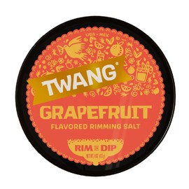 Twang Grapefruit Cocktail Glass Rimming Salt for Margaritas, Palomas, Drink Garnish (Pack of 1)
