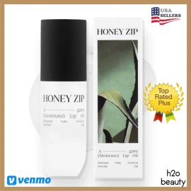 Honey Zip Lip Oil Korean Moisturizing Lip Gloss Agave Lip Treatment  3.71 mL NEW