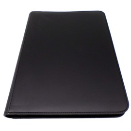docsmagic.de Pro-Player Zip Album 4/9/12-Pocket Playset Card Binder, MTG, PKM, YGO, Black, Blue, Green, Red, White