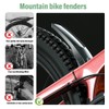 Dhqkqg Bicycle Mudguard Set, 2 Pieces Mudguard Mountain Bike, MTB