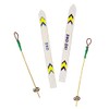 Hobbyfun Miniature Skis 4"