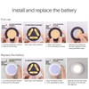 STAR-SPANGLED Push Tap Light, 2.8” Mini Night Touch LED Puck