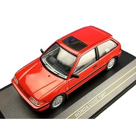 First: 43 1/43 Honda Civic 1987 Red