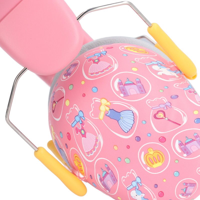 Infant Hearing Protection Earmuff Double Imitation Leather Lining Baby Noise