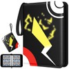 LANFROM Trading Card Album for Poken, 400 Pockets Scrapbook for