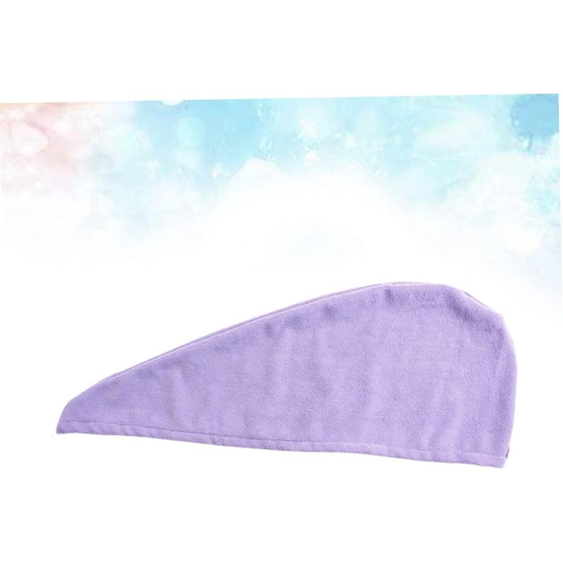 Toalla de Microfibras Púrpura para Cabello, Ultra Ligera y Cómoda,