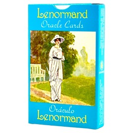I.I.J Lenorman Oracle Card, Divination Telling, Lenormand Oracle Cards, Japanese Instruction Manual Included (English Language Not Guaranteed)