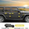 SQQP 24PCS Full Set Exterior Decoration Trim Kit Fit for