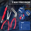 3 PCS Electrical Disconnect Pliers,Electrical Connector Separator for Cars,Push Tab