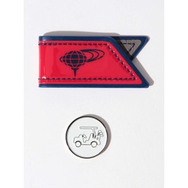 BEAMS GOLF / Pocket Coin Marker II, red
