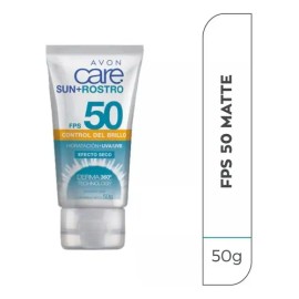 Avon Care Sun Rostro Protector Solar Control Brillo Fps 50                                                                                            