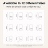 24pcs French Tip False Nails - Press On Nails Square