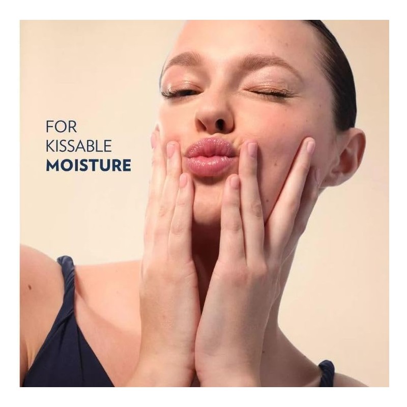 Vaseline Lip Therapy Bálsamo Labial Mini, Vainilla, Tamaño de Viaje,