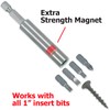 IVY Classic 44604 1/4" x 3" Hex Magnetic Bit Holder,