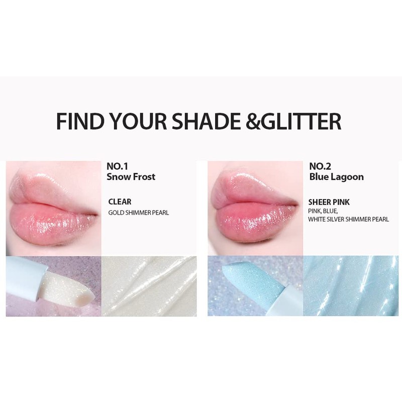 UNLEASHIA | Glacier Vegan Lip Balm (NO.2 BLUE LAGOON)