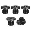sourcing map 5Pcs G1/4, Outer Hex Head Thread Pipe Plug