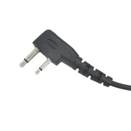 Pdflie Radio Acoustic Tube Surveillance Earpiece Ptt Mic Walkie Talkie Headset Headphone for Icom IC-F24 IC-F24S M25 M72 M88 GM1600 IC F4001 F4011 F3011 F3013 V82 K1 IC-F2000 IC-F2000S 4001 v86