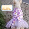 KYEESE Dog Dress Tiered Layer Tutu Tulle Dogs Birthday Party