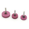 10 x Pink Grinding Wheels 6mm T-Shaped Shank, 25mm /