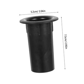 Tofficu 12 PCS Plastic Subwoofer Port Tube Durable Bass Reflex Accessory for Enhanced Sound Quality Speaker Port Tube for Woofer Box Applications