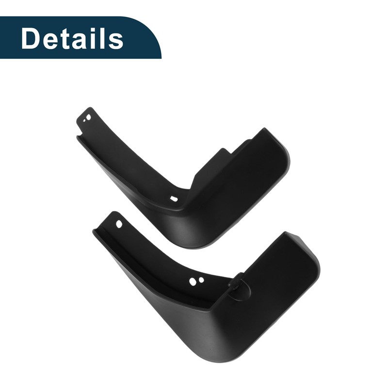 TUCKBOLD Mud Flaps Splash Guards for Skoda Rapid 2018-2019 W/Mount