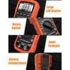 Digital Multimeter,Multimeter Tester, High Sensitivity Voltmeter Ammeter Ohmmeter NCV Circuit