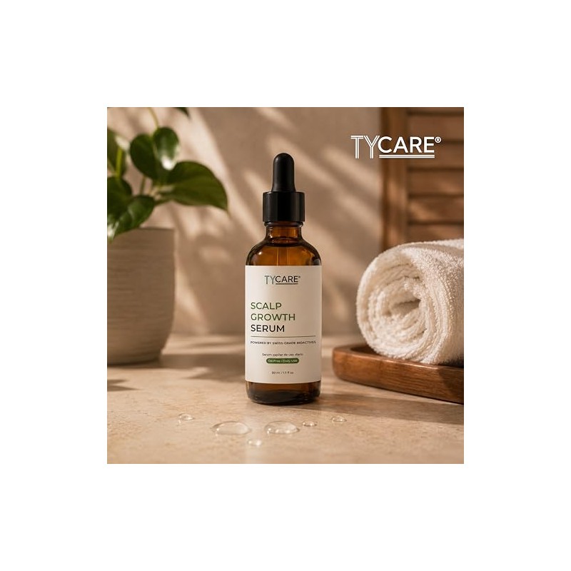 Suero Capilar Scalp Growth Serum Apariencia de Mayor Densidad y
