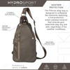 FITKICKS Hydrosport All Weather Sling Bag Unisex Crossbody Travel Hiking