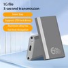 FINEANDENG USB to MSATA Solid State Drive Box USB3.1 External
