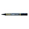Pentel Permanent Markers Bullet Point - Black (Pack of 12)