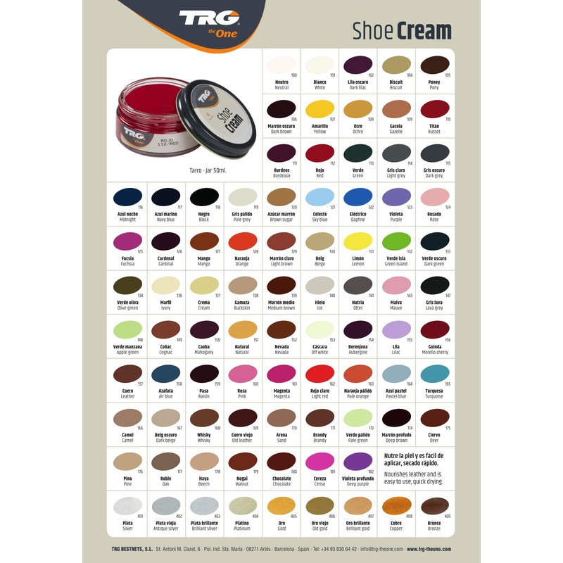 TRG Shoe cream 114 Light Gray 50.00 ml