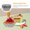 MAGICLULU Cupcake Liners Baking Cups: 100pcs Black and White Checkerboard