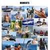 HERCULES Línea de Pesca Trenzada, 500 m, PE Dyneema 8
