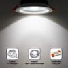 COB 12W Recessed Commercial LED Downlight Daylight 6000k AC100-240v PL