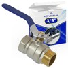 Brass Ball Valve with Male Thread and Internal Thread 3/4